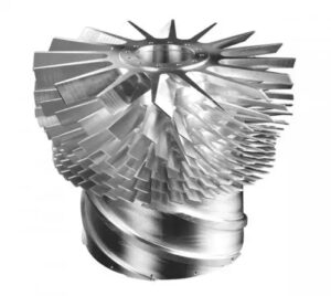 CNC milling machined parts of impeller 1316 2