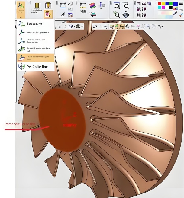 Coordinate Offset in Impeller Machining Programming 2423 0