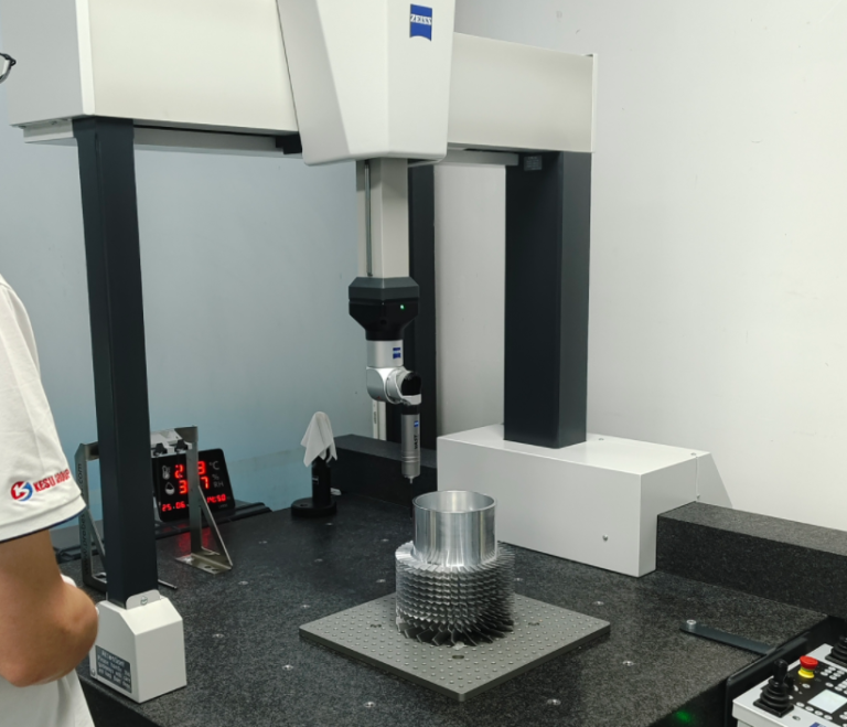 Concentricity Error inspection of a Turbomolecular Pump Impeller 2501 0