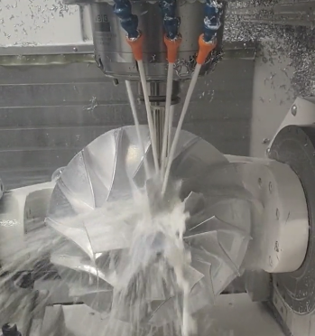 Machining Fixtures for Drum Fan Blades 2599 0