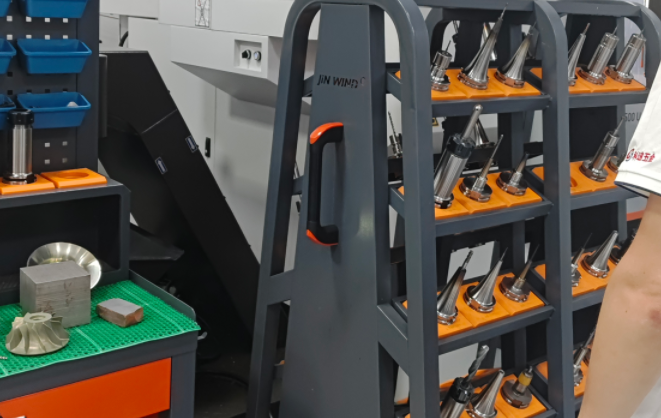 High-Speed Cutting Tool for Aluminum Alloy Impeller Machining 2646 0