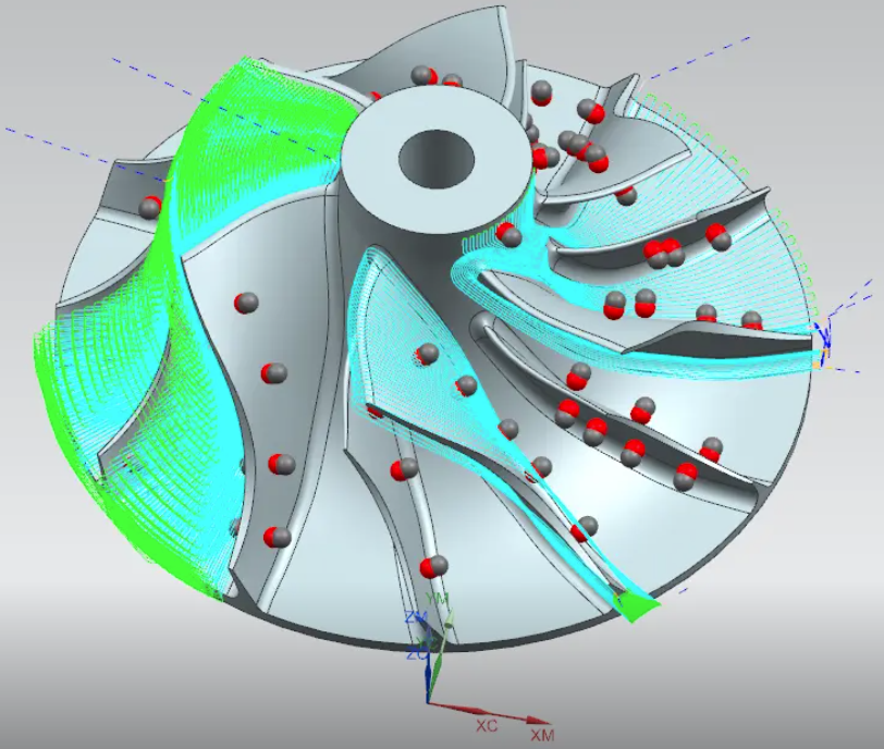 Compressor Impeller Inspection Accuracy with ZEISS CMM 2692 0