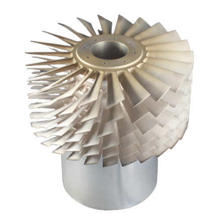Precision Machining for Molecular Pump Impellers in the Semiconductor Industry 2705 0