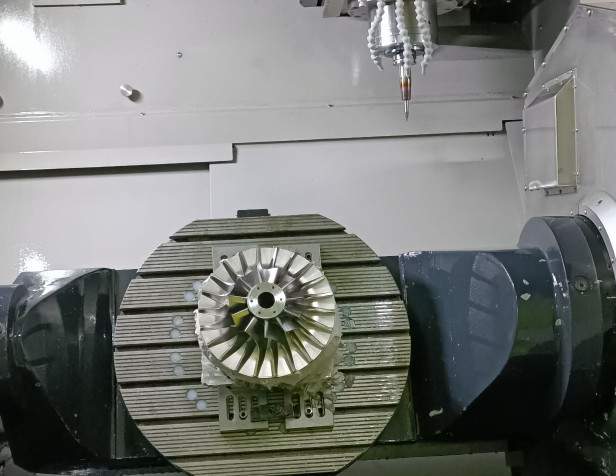 High-Speed Cutting of Titanium Alloy Impellers 2738 0