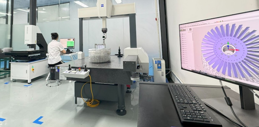Verifying Concentricity of Turbomolecular Pump Impeller Using Coordinate Measuring Machine 05:11 2