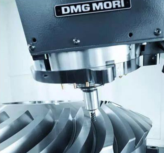 DMG Five-Axis Machining for Turbine Impeller 2837 0