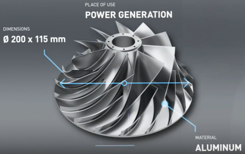 DMG Five-Axis Machining Path Optimization for Turbine Impeller 06:01 3