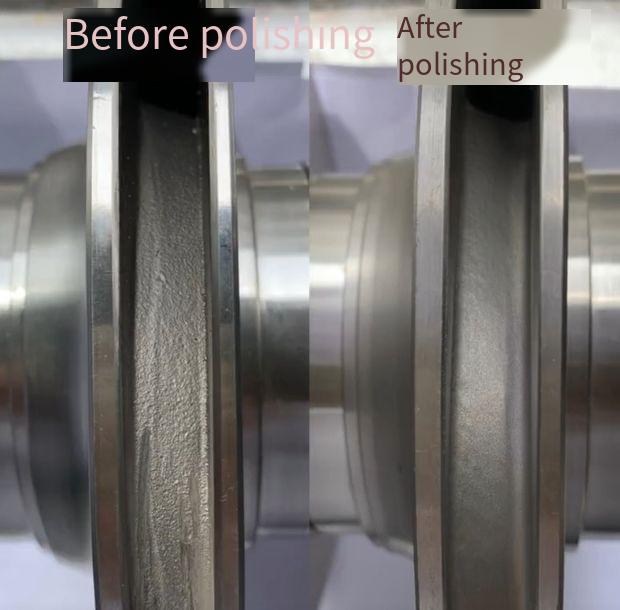 Comparison of Polishing and Sandblasting Efficiency for Stainless Steel Impellers 18:34 1