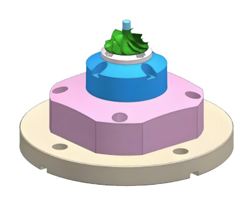 Fixture in Aero-Engine Turbine Blade Machining 2879 0