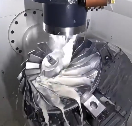 Optimization Study of Five-Axis Cutting Parameters for Turbine Impellers on Swiss Mikron Machines 14:28 1