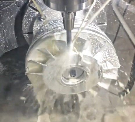 CNC Machining for Molecular Pump Impellers 2954 0