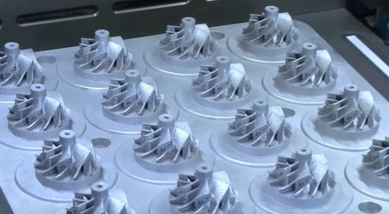 Rapid Prototyping parts:impellers 3040 0