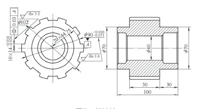 Grinding Rectangular Spline Minor Diameters Using a Tool Grinder 3189 0