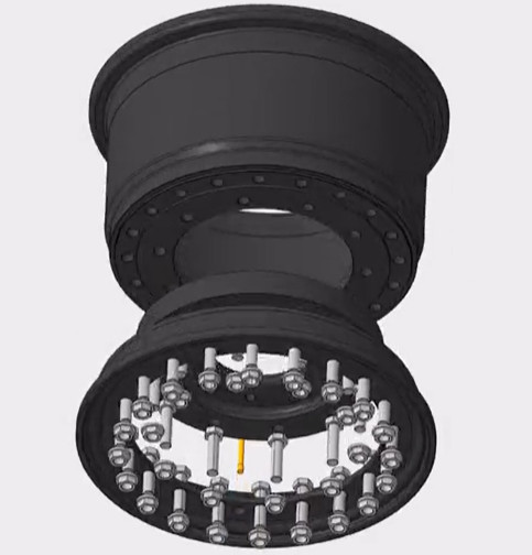 Machining Process for Split Wheel Tire 14:21 1