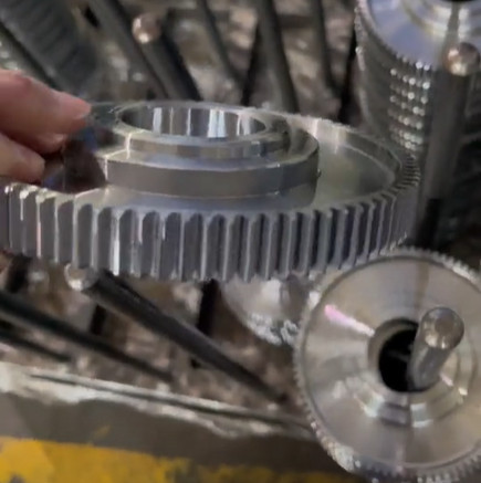 Large-Diameter End Gear Discs Machining 3421 0