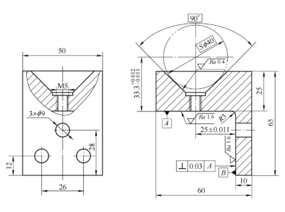 Machining Process Analysis for Conical Support Blocks 11:50 2