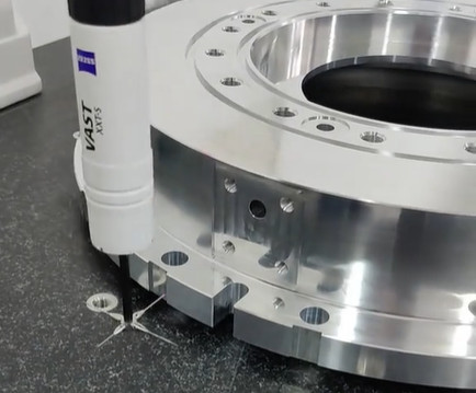 CMM Inspection of Precision Machined Parts 3826
