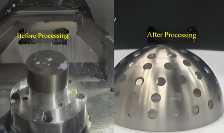 Turn-Mill Machining for Spherical Surface 3845 0