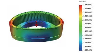 Pin Hole Machining for Large Internal Gear Rings 05:01 4